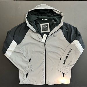 Fleece-lined Full zip sport hoodie jacket